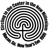 New Year's Labyrinth Sticker